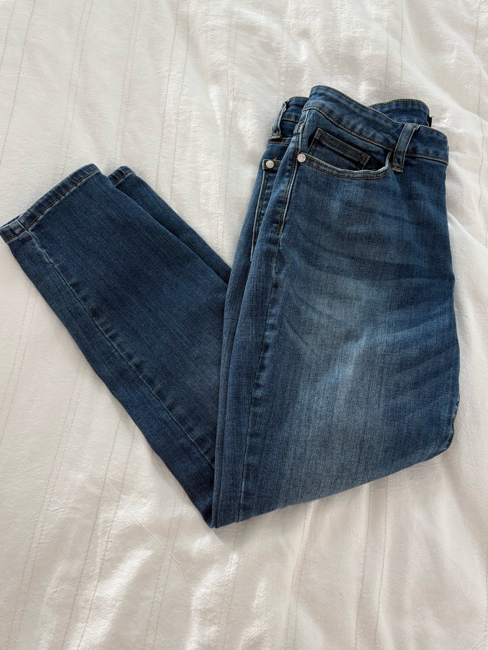 Judy Blue Relaxed Fit Straight Leg Blue Denim Jeans Size 30
